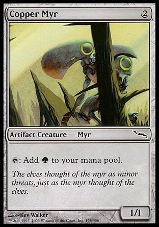 Myr de Cobre / Copper Myr - Magic: The Gathering - MoxLand