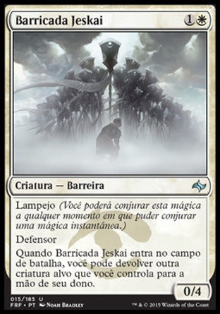 Barricada Jeskai / Jeskai Barricade - Magic: The Gathering - MoxLand