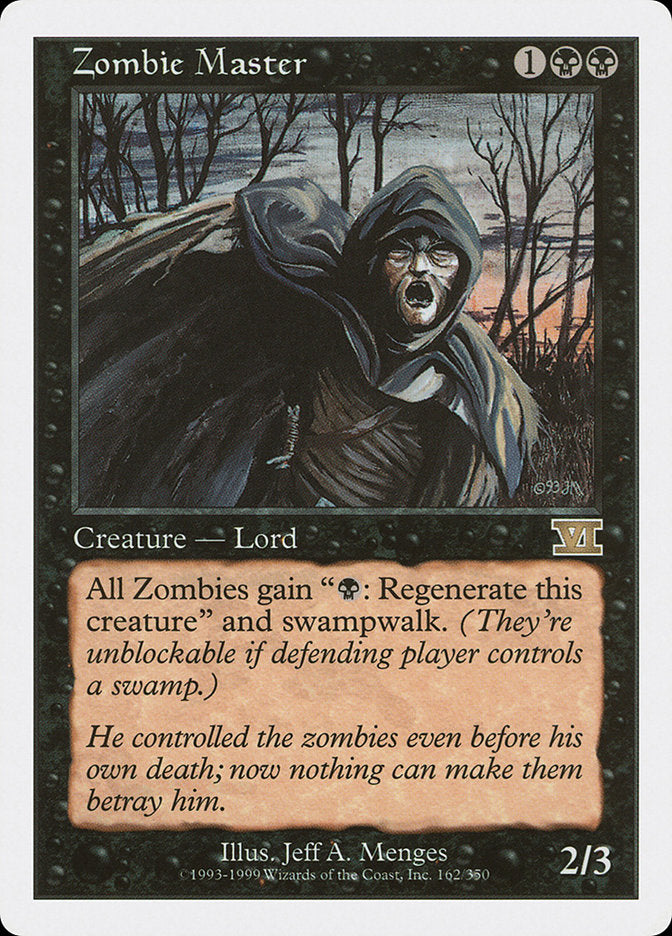 Mestre Zumbi / Zombie Master - Magic: The Gathering - MoxLand