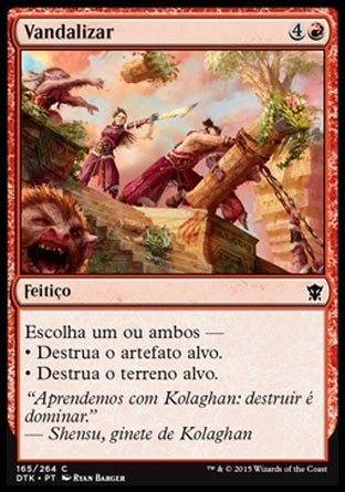 Vandalizar / Vandalize - Magic: The Gathering - MoxLand