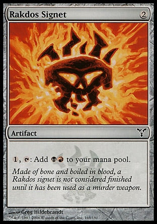 Sinete Rakdos / Rakdos Signet - Magic: The Gathering - MoxLand