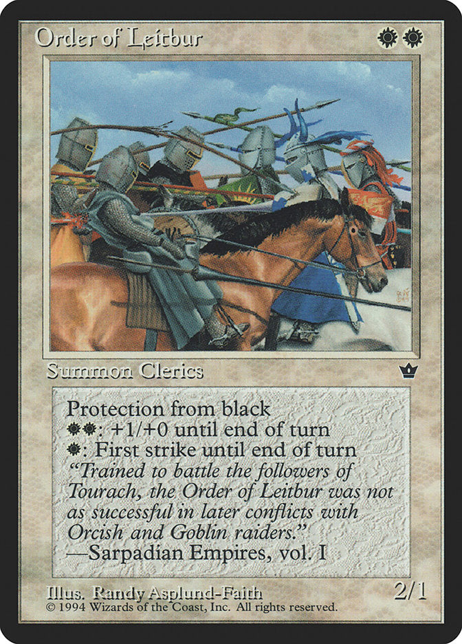 Order of Leitbur / Order of Leitbur - Magic: The Gathering - MoxLand