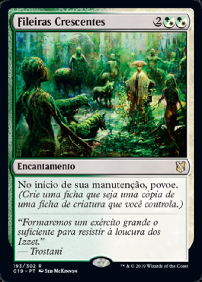 Fileiras Crescentes / Growing Ranks - Magic: The Gathering - MoxLand