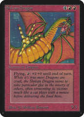Dragão de Shiva / Shivan Dragon - Magic: The Gathering - MoxLand