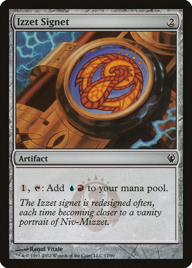 Sinete Izzet / Izzet Signet - Magic: The Gathering - MoxLand