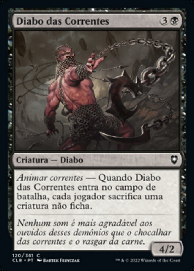 Diabo das Correntes / Chain Devil - Magic: The Gathering - MoxLand