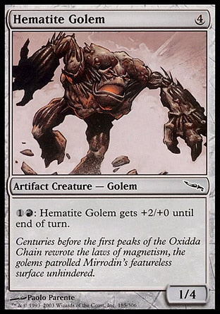 Golem de Hematita / Hematite Golem - Magic: The Gathering - MoxLand