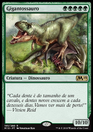 Gigantossauro / Gigantosaurus - Magic: The Gathering - MoxLand