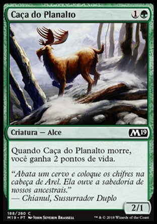 Caça do Planalto / Highland Game - Magic: The Gathering - MoxLand