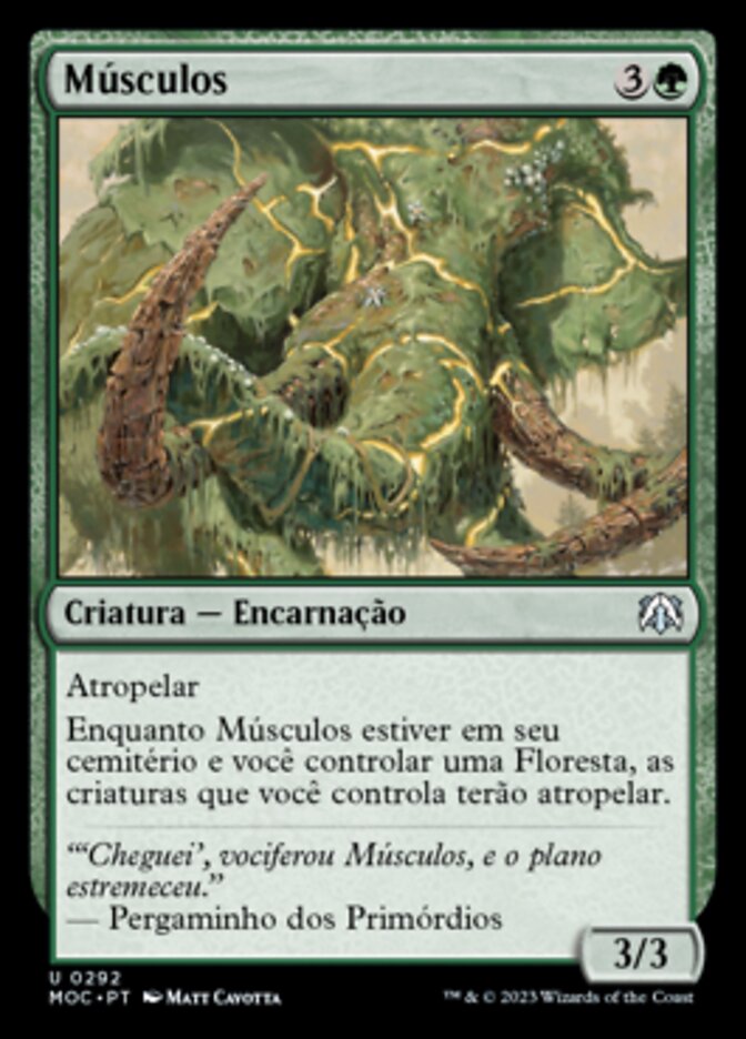 Músculos / Brawn - Magic: The Gathering - MoxLand