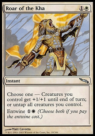 Rugido do Cã / Roar of the Kha - Magic: The Gathering - MoxLand