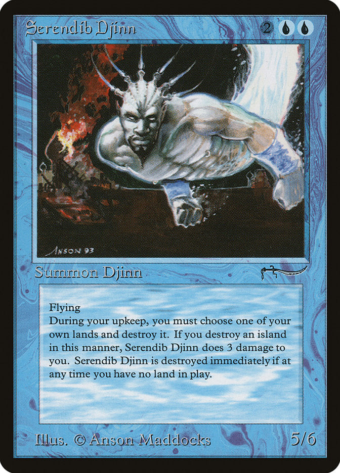 Serendib Djinn / Serendib Djinn - Magic: The Gathering - MoxLand
