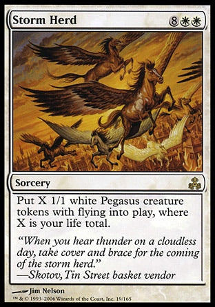 Rebanho Trovejante / Storm Herd - Magic: The Gathering - MoxLand