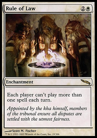 Regra de Lei / Rule of Law - Magic: The Gathering - MoxLand