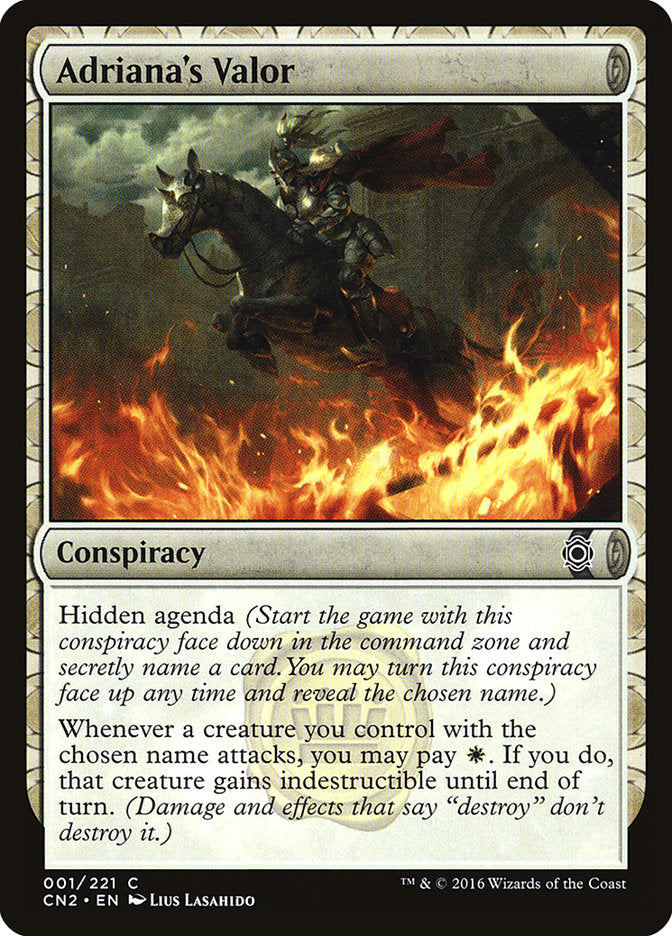 Adriana's Valor - Magic: The Gathering - MoxLand