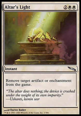 Luz do Altar / Altar's Light - Magic: The Gathering - MoxLand