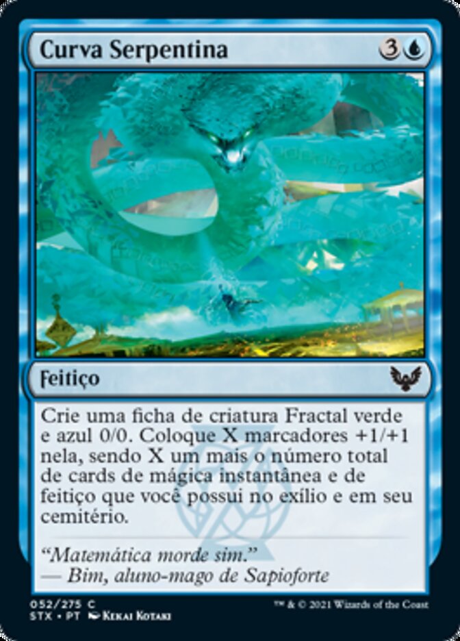 Curva Serpentina / Serpentine Curve - Magic: The Gathering - MoxLand