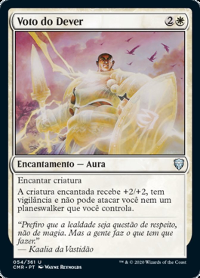 Voto do Dever / Vow of Duty - Magic: The Gathering - MoxLand