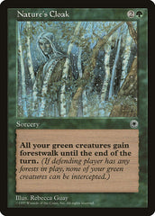 Nature's Cloak / Nature's Cloak - Magic: The Gathering - MoxLand