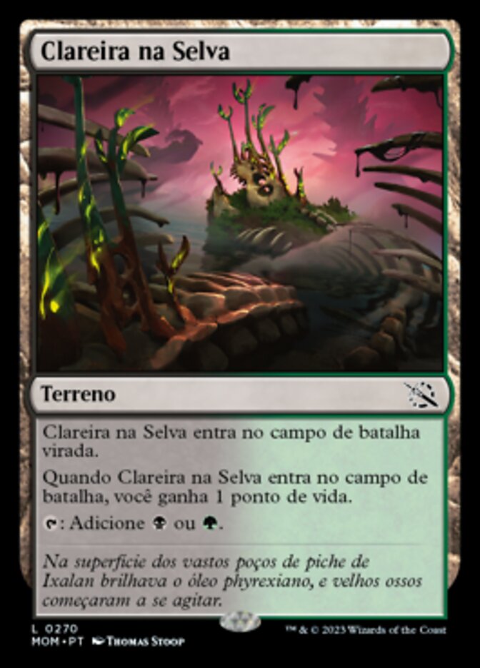 Clareira na Selva / Jungle Hollow - Magic: The Gathering - MoxLand