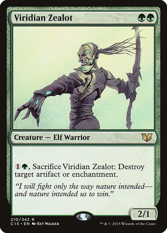 Zelote Viridiano / Viridian Zealot - Magic: The Gathering - MoxLand