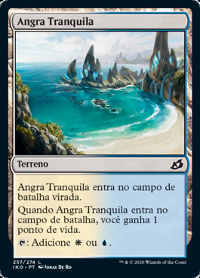 Angra Tranquila / Tranquil Cove - Magic: The Gathering - MoxLand