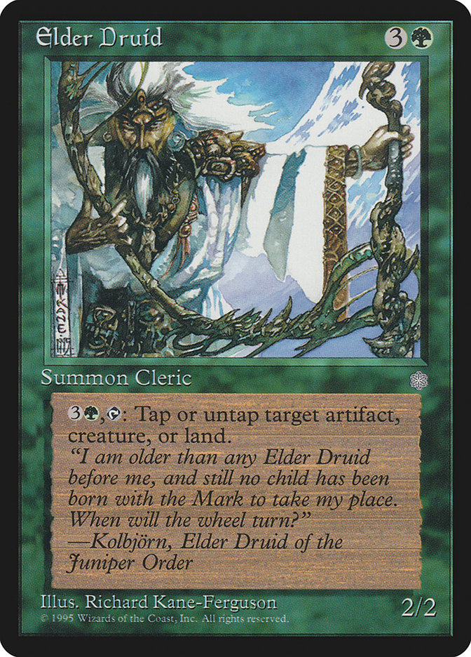 Druida Ancião / Elder Druid - Magic: The Gathering - MoxLand