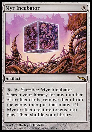 Incubador dos Myrs / Myr Incubator - Magic: The Gathering - MoxLand