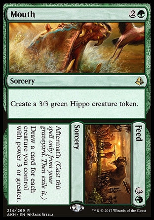 Boca / Alimentar / Mouth / Feed - Magic: The Gathering - MoxLand