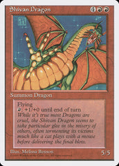Dragão de Shiva / Shivan Dragon - Magic: The Gathering - MoxLand