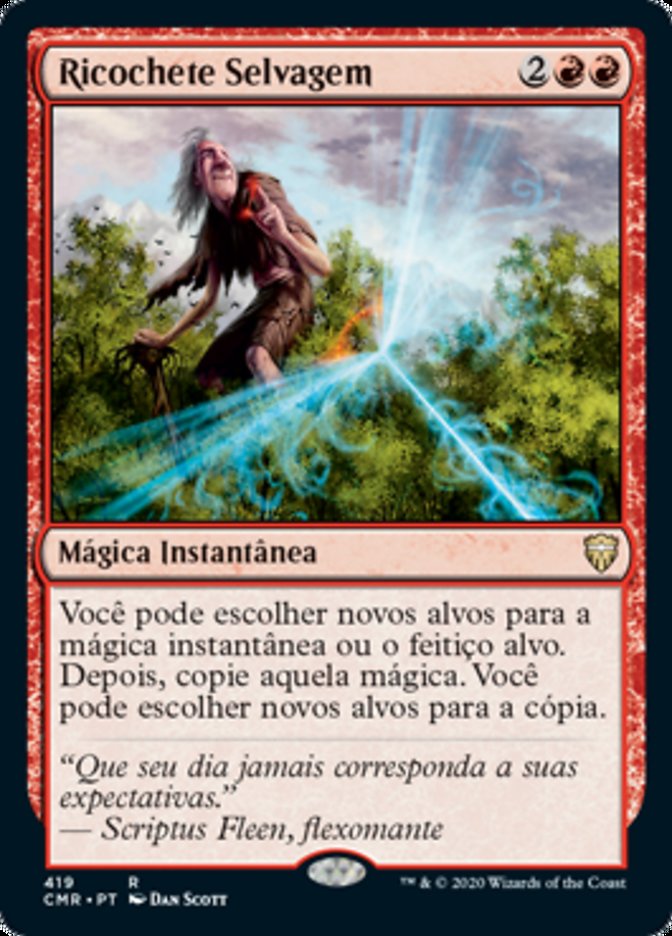 Ricochete Selvagem / Wild Ricochet - Magic: The Gathering - MoxLand