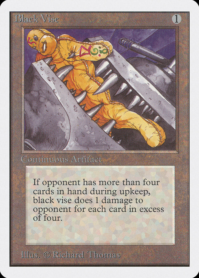 Prensa Negra / Black Vise - Magic: The Gathering - MoxLand