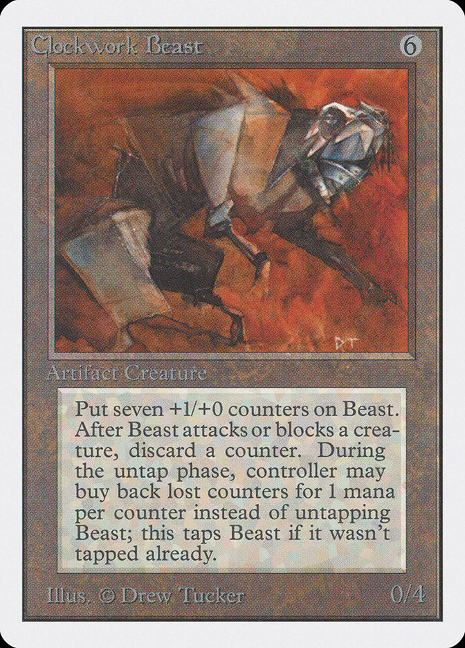 Besta Mecânica / Clockwork Beast - Magic: The Gathering - MoxLand