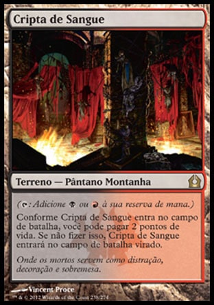 Cripta de Sangue / Blood Crypt - Magic: The Gathering - MoxLand