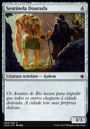 Sentinela Dourada / Gilded Sentinel - Magic: The Gathering - MoxLand