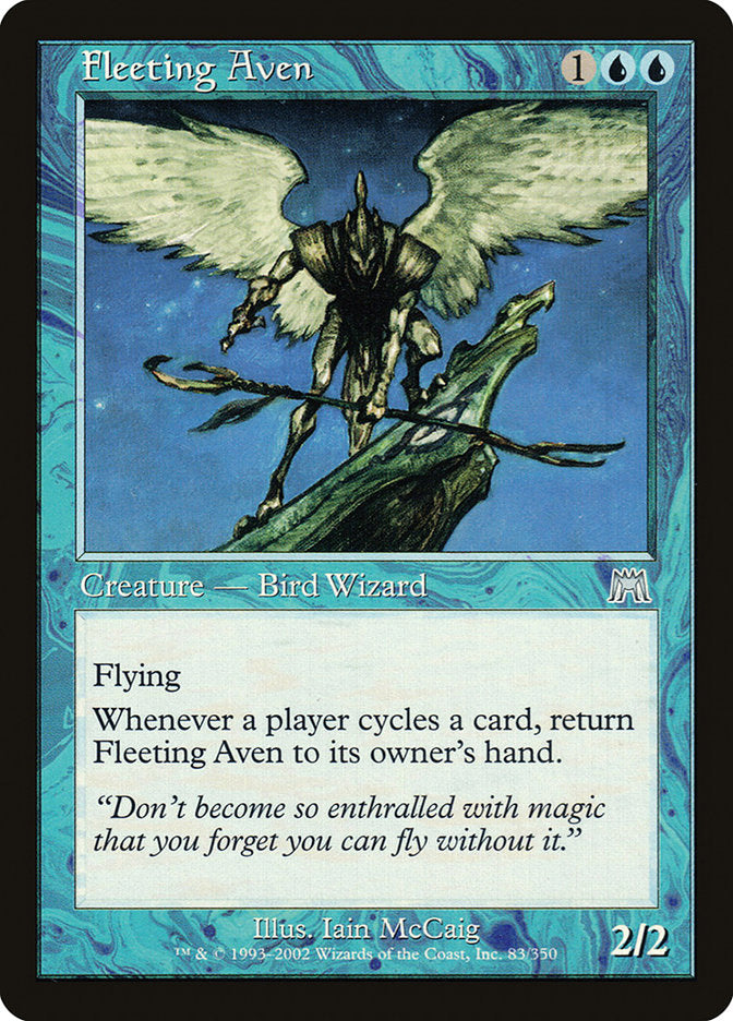 Aviano Fugaz / Fleeting Aven - Magic: The Gathering - MoxLand