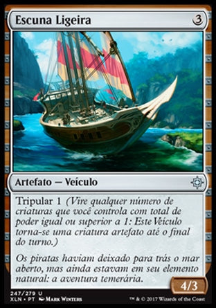 Escuna Ligeira / Sleek Schooner - Magic: The Gathering - MoxLand