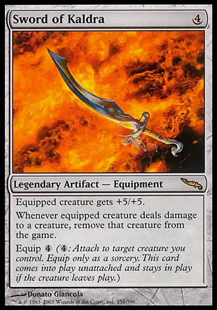 Espada de Kaldra / Sword of Kaldra - Magic: The Gathering - MoxLand