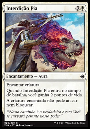 Interdição Pia / Pious Interdiction - Magic: The Gathering - MoxLand