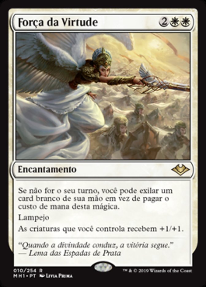 Força da Virtude / Force of Virtue - Magic: The Gathering - MoxLand