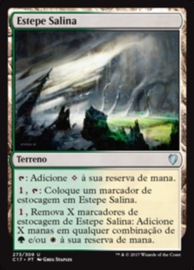 Estepe Salina / Saltcrusted Steppe - Magic: The Gathering - MoxLand