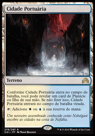Cidade Portuária / Port Town - Magic: The Gathering - MoxLand