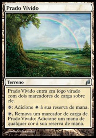 Prado Vívido / Vivid Meadow - Magic: The Gathering - MoxLand
