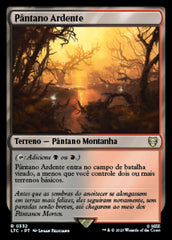 Pântano Ardente / Smoldering Marsh - Magic: The Gathering - MoxLand