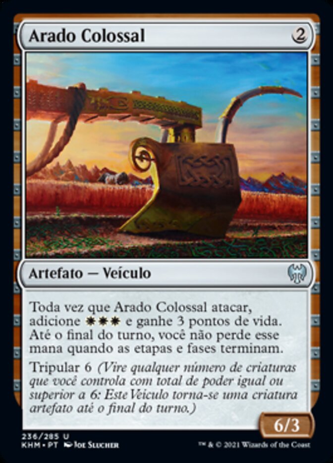 Arado Colossal / Colossal Plow - Magic: The Gathering - MoxLand