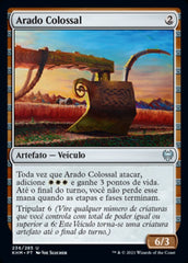 Arado Colossal / Colossal Plow - Magic: The Gathering - MoxLand