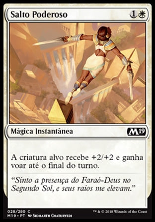 Salto Poderoso / Mighty Leap - Magic: The Gathering - MoxLand