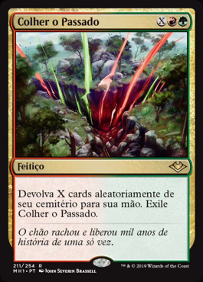 Colher o Passado / Reap the Past - Magic: The Gathering - MoxLand
