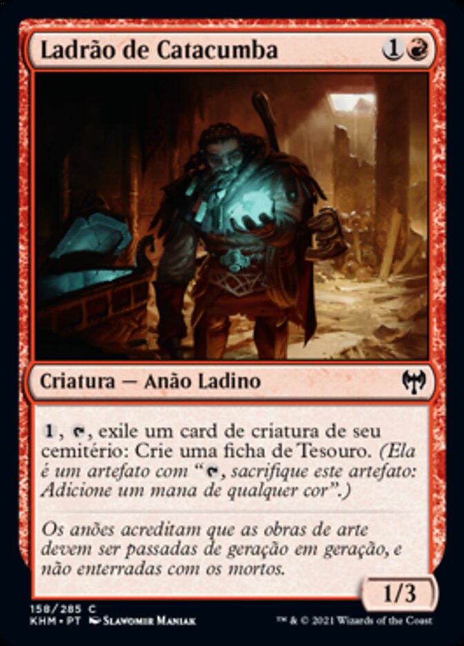 Ladrão de Catacumba / Vault Robber - Magic: The Gathering - MoxLand