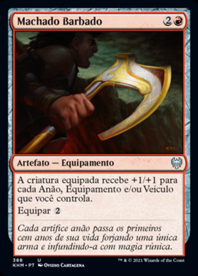 Machado Barbado / Bearded Axe - Magic: The Gathering - MoxLand